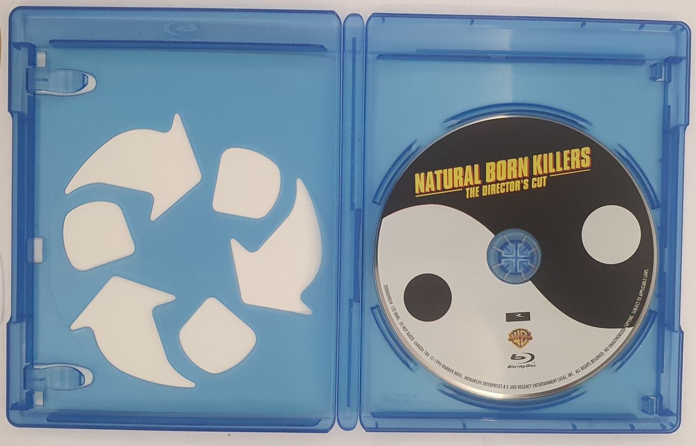 "Urodzeni mordercy" "Natural Born Killers" Blu-Ray USA bez PL