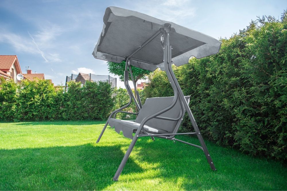 Huśtawka ogrodowa 3-osobowa + materac marki FUNFIT GARDEN