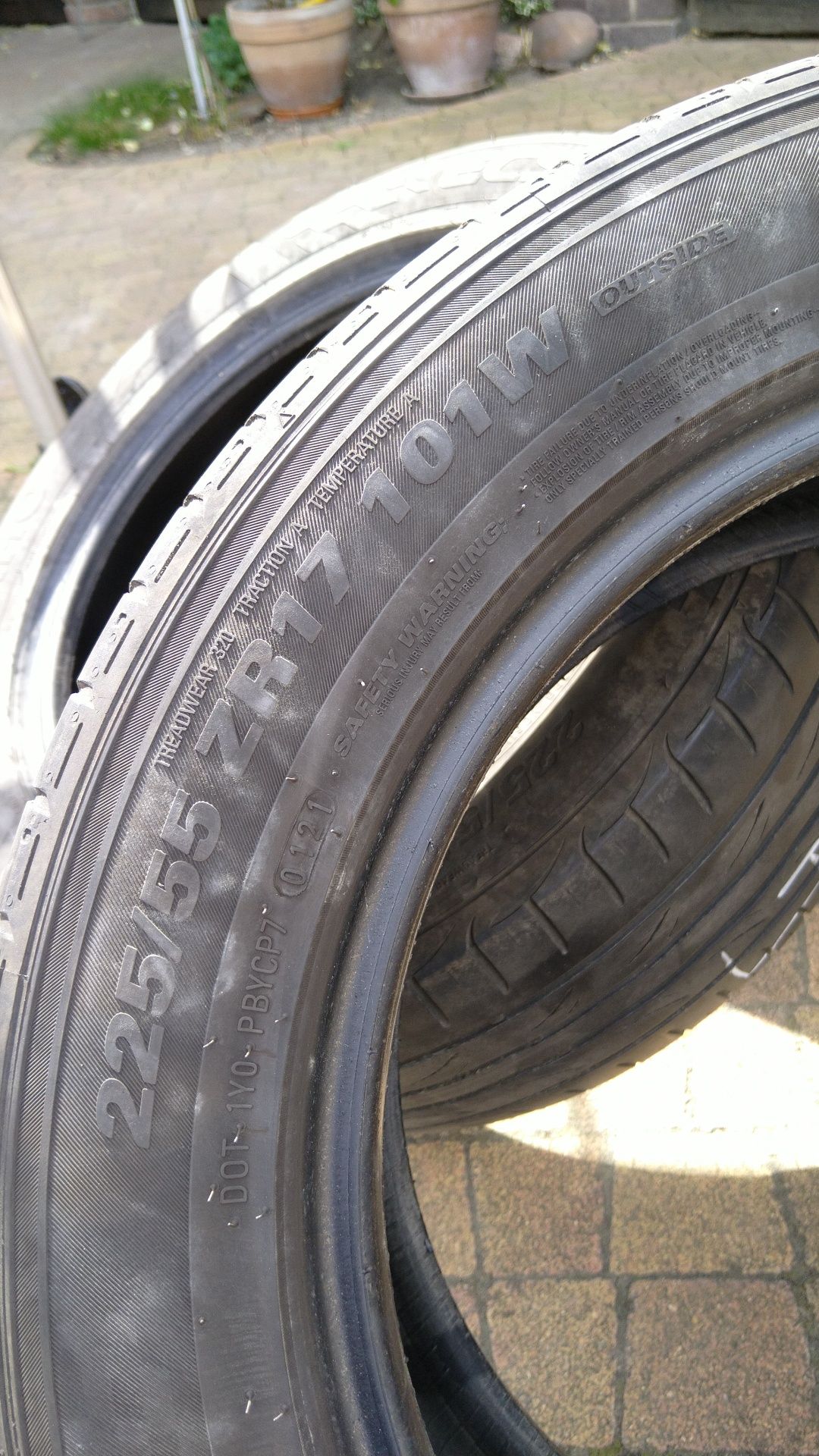 Opony letnie 4 szt. kumho ecsta 225/55 zr17 r17