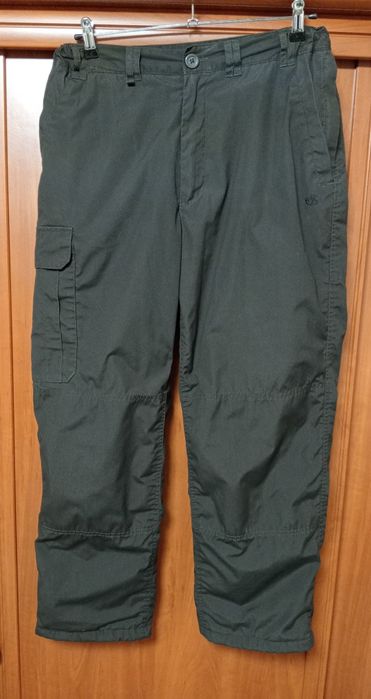 Брюки утеплені чорні 48р,хакі 54р.