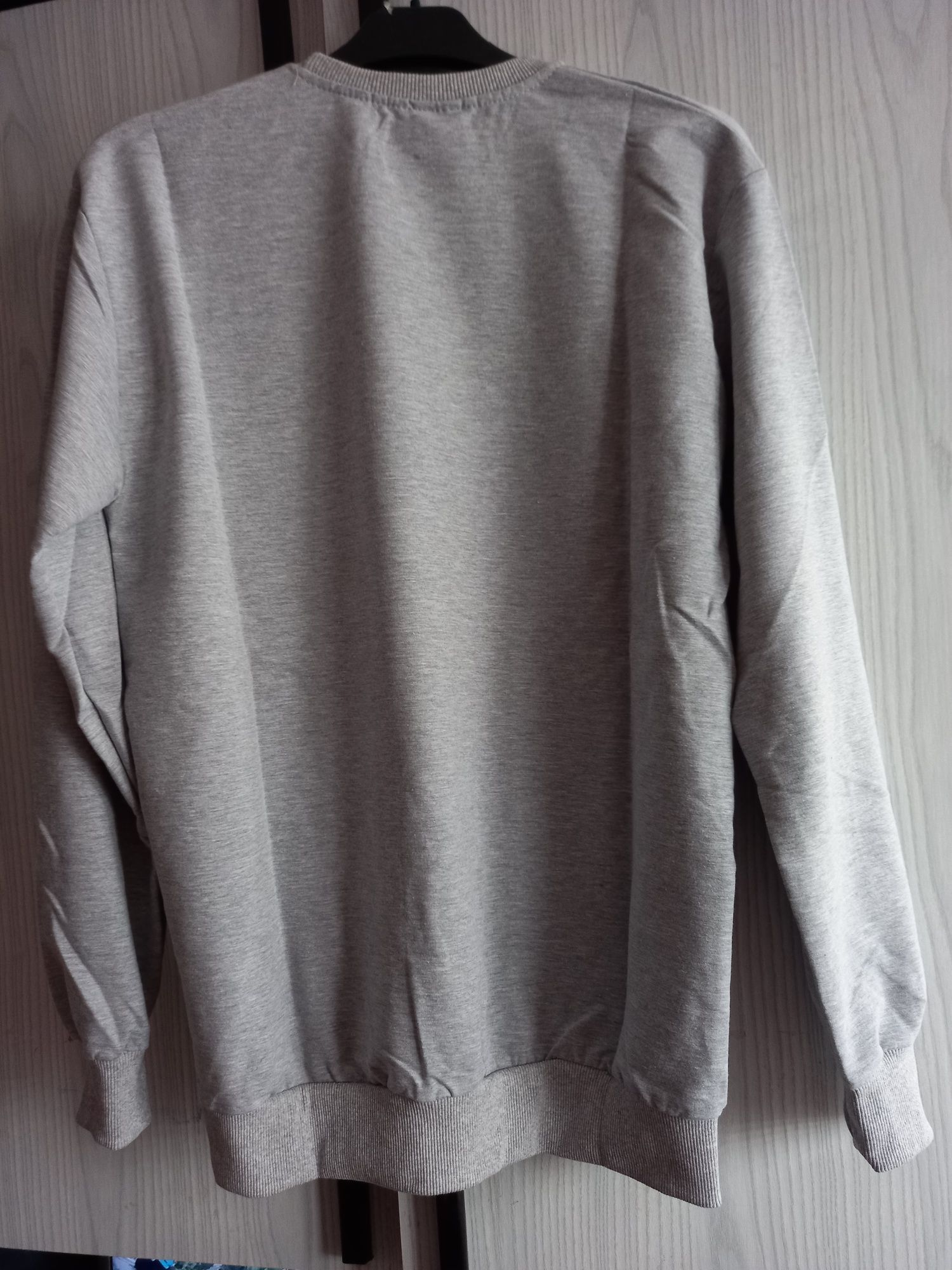 Bluza młodzieżowa (nowa) tunika bawełniana szara - rozmiar L- XXL