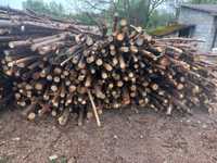 Sprzedam drewno  sosnowe na opał lub na stemple budowlane