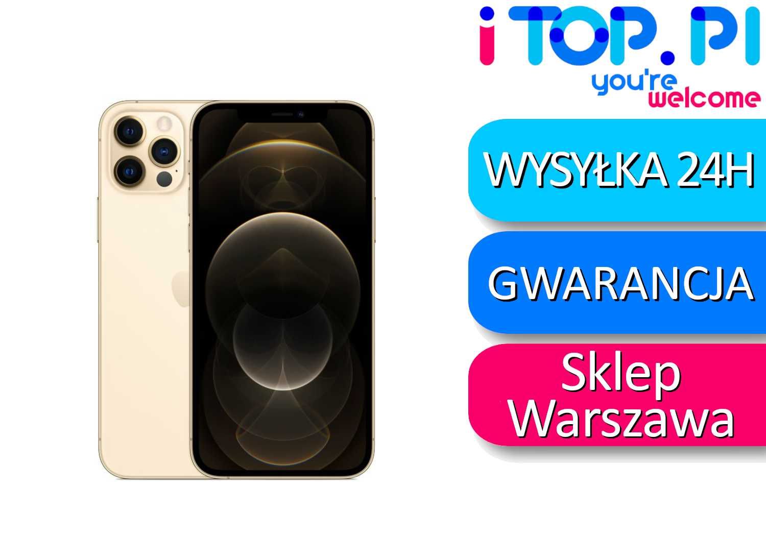 iPhone 12 Pro 128gb Złoty Sklep Warszawa Gwarancja 12 miesięcy