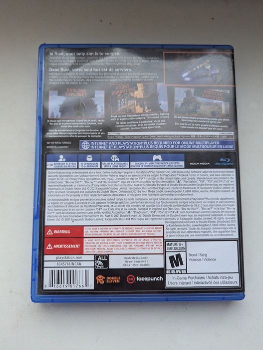 Rust Console Edition ігри игры диски на PS4 PS5