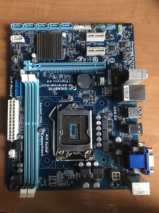 Материньска плата Ga-b75m-d2v
