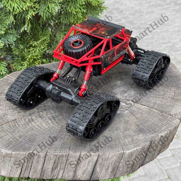 Джип полноприводный на пульте “Snow Rider 4x4” Красный, Вездеход