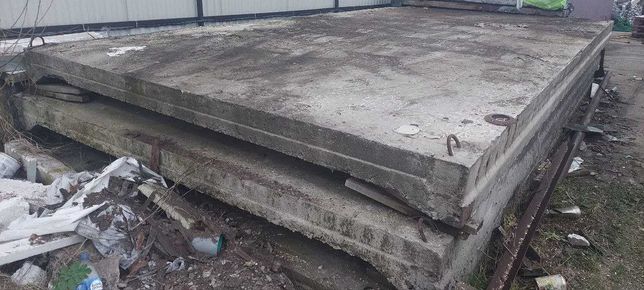 бетонні панелі перекриття 6х3