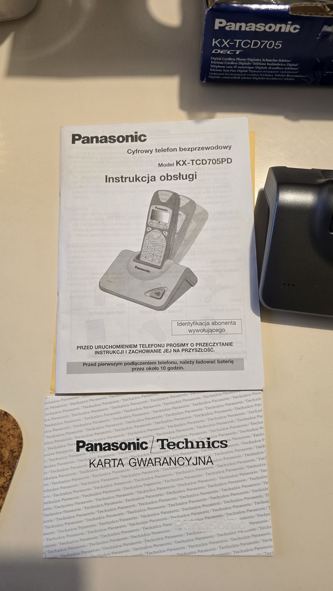 Panasonic KX-TCD705 telefon stacjonarny bezprzewodowy
