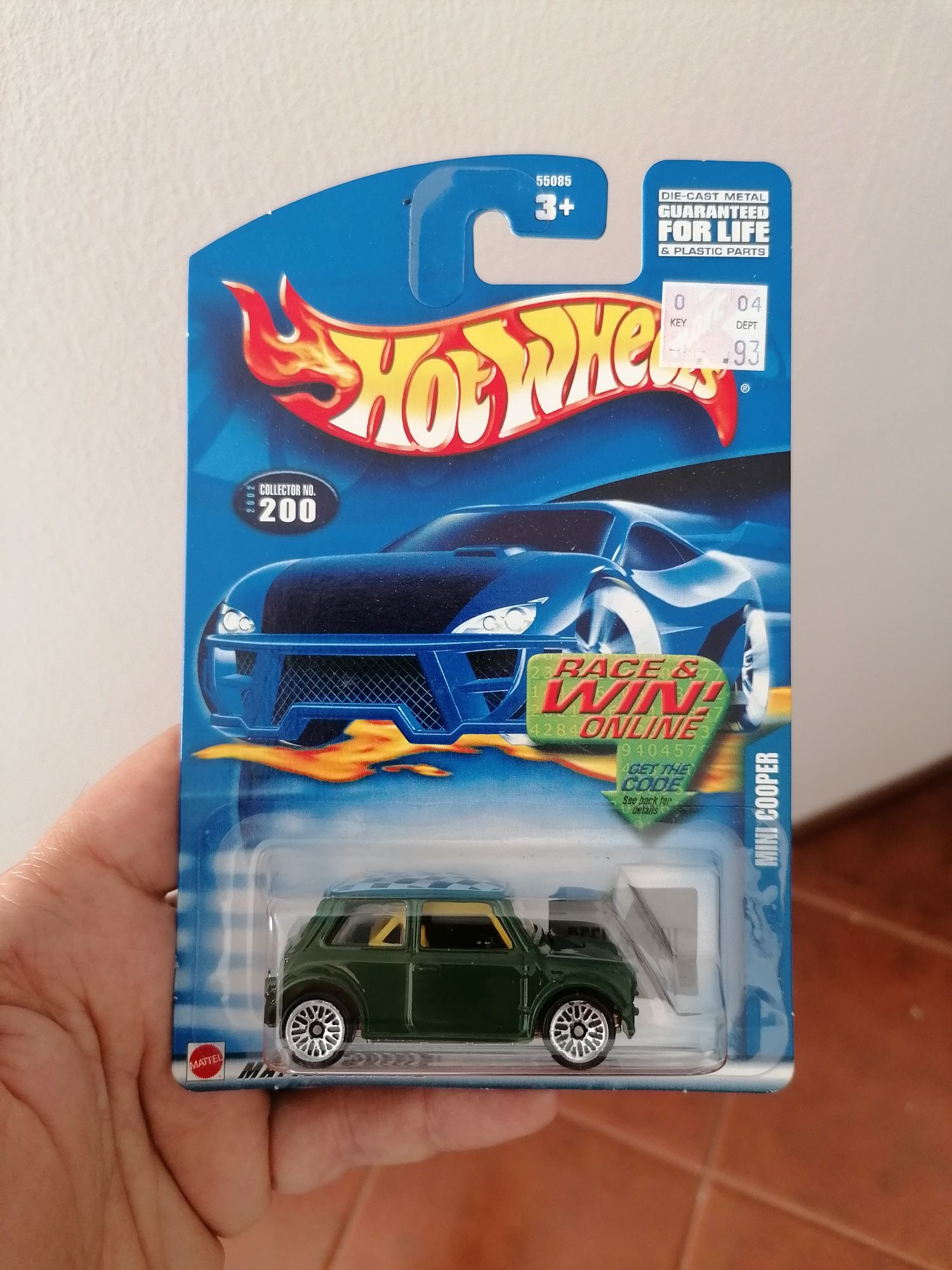 Miniatura mini Cooper Hotwheels