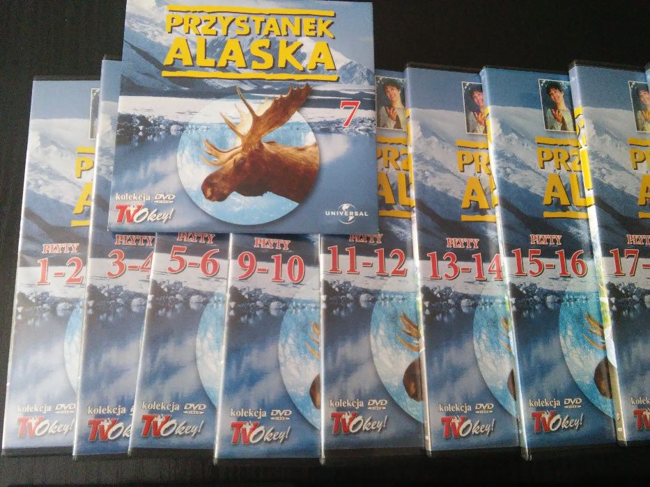 Przystanek Alaska płyty DVD nowe PL