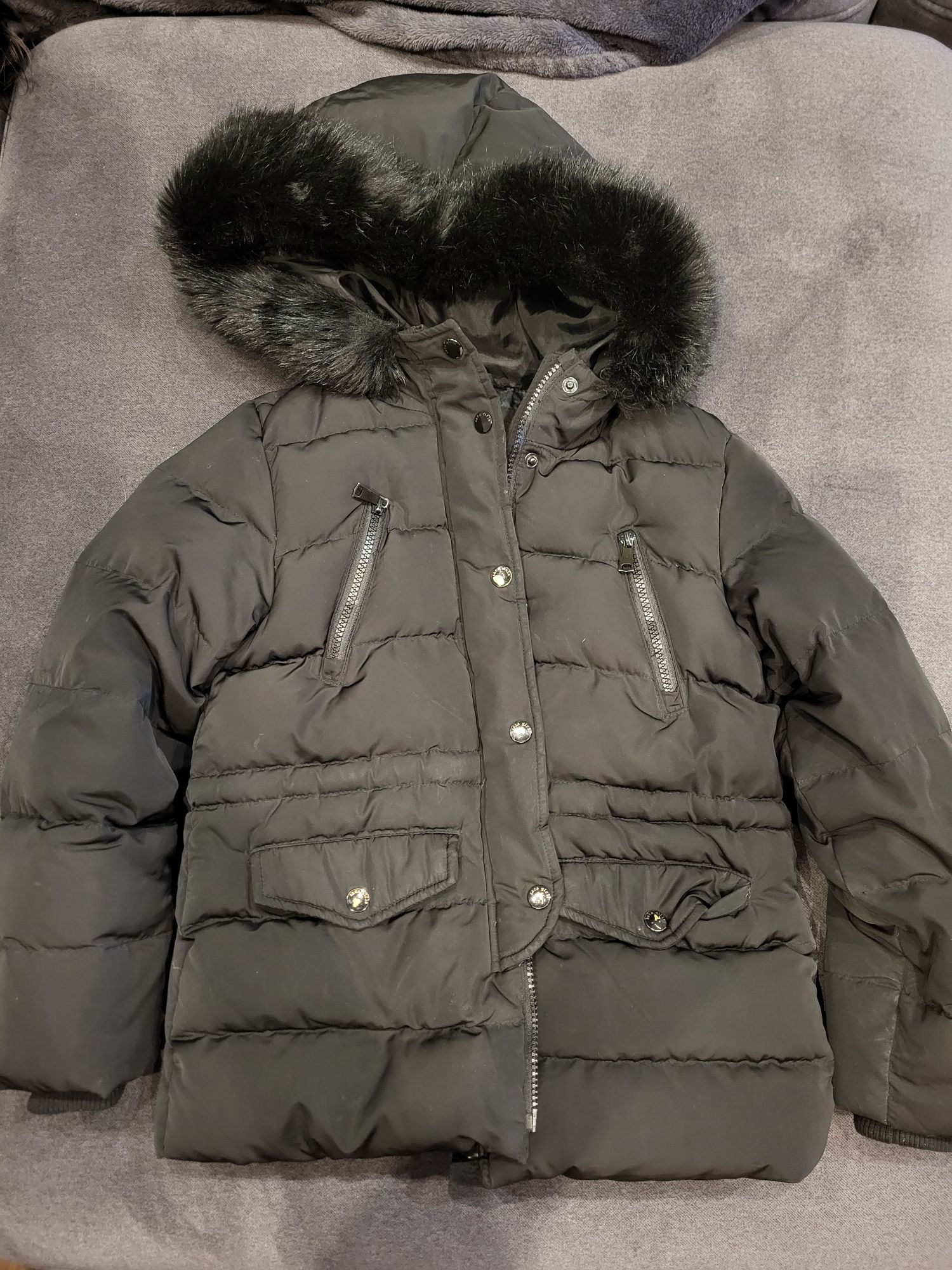 Kurtka puchowa zimowa ZARA 140