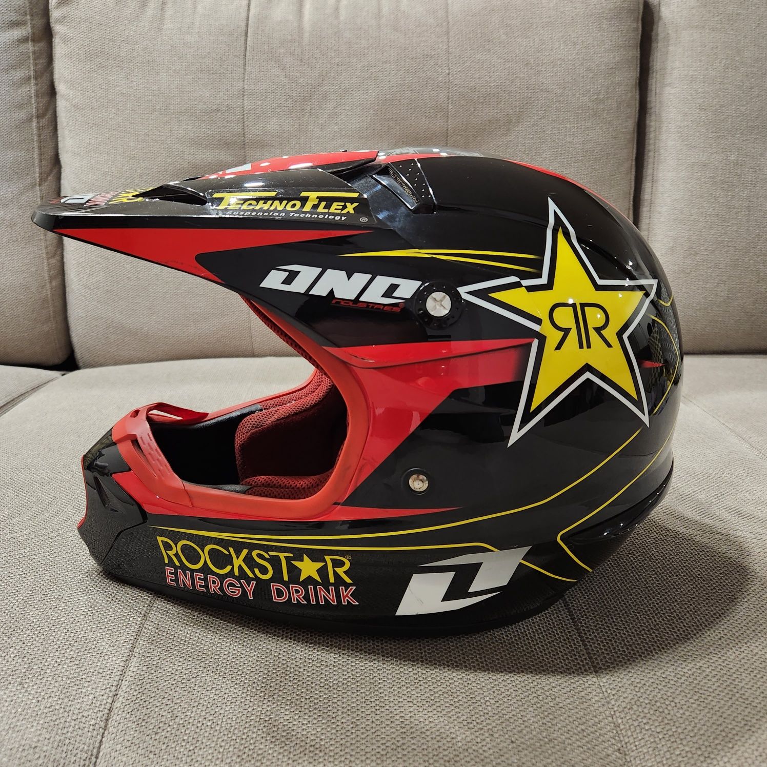 Capacete Motocross Rockstar