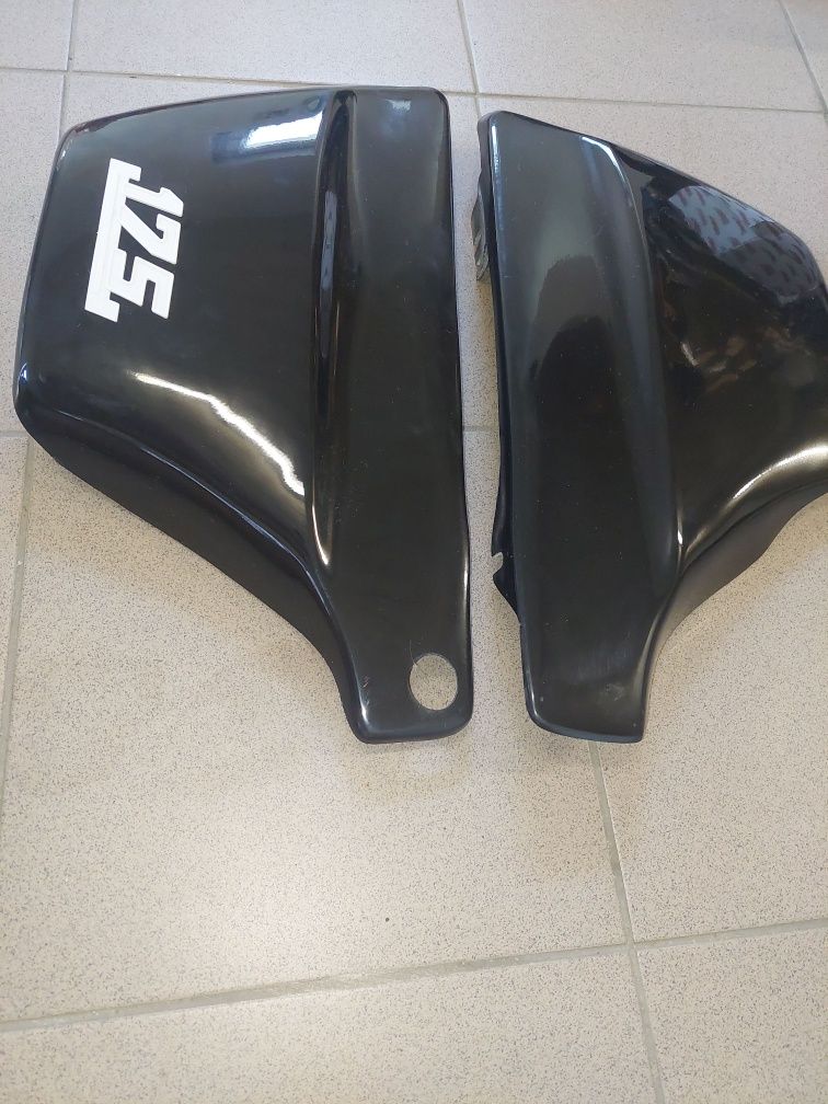 Nowe oslony boczne boczki ramy wsk 125 garbuska duze