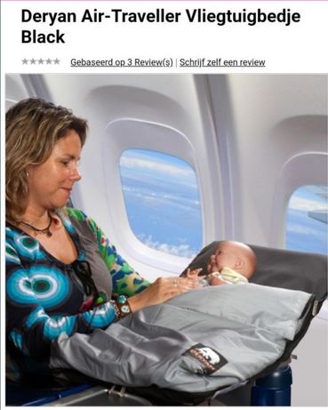 Deryan materacyk śpiworek łóżeczko do samolotu podróżne