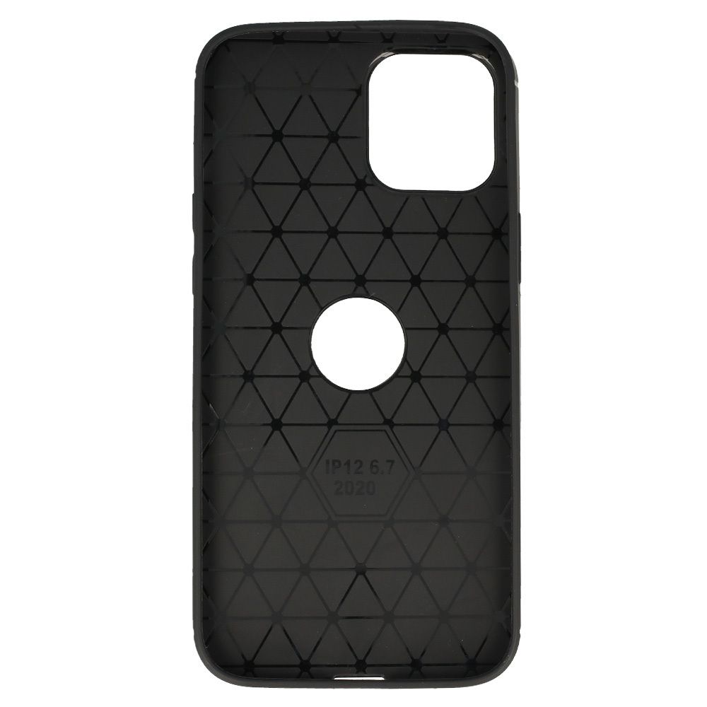 Back Case Carbon Do Iphone 12 Pro Max Czarny