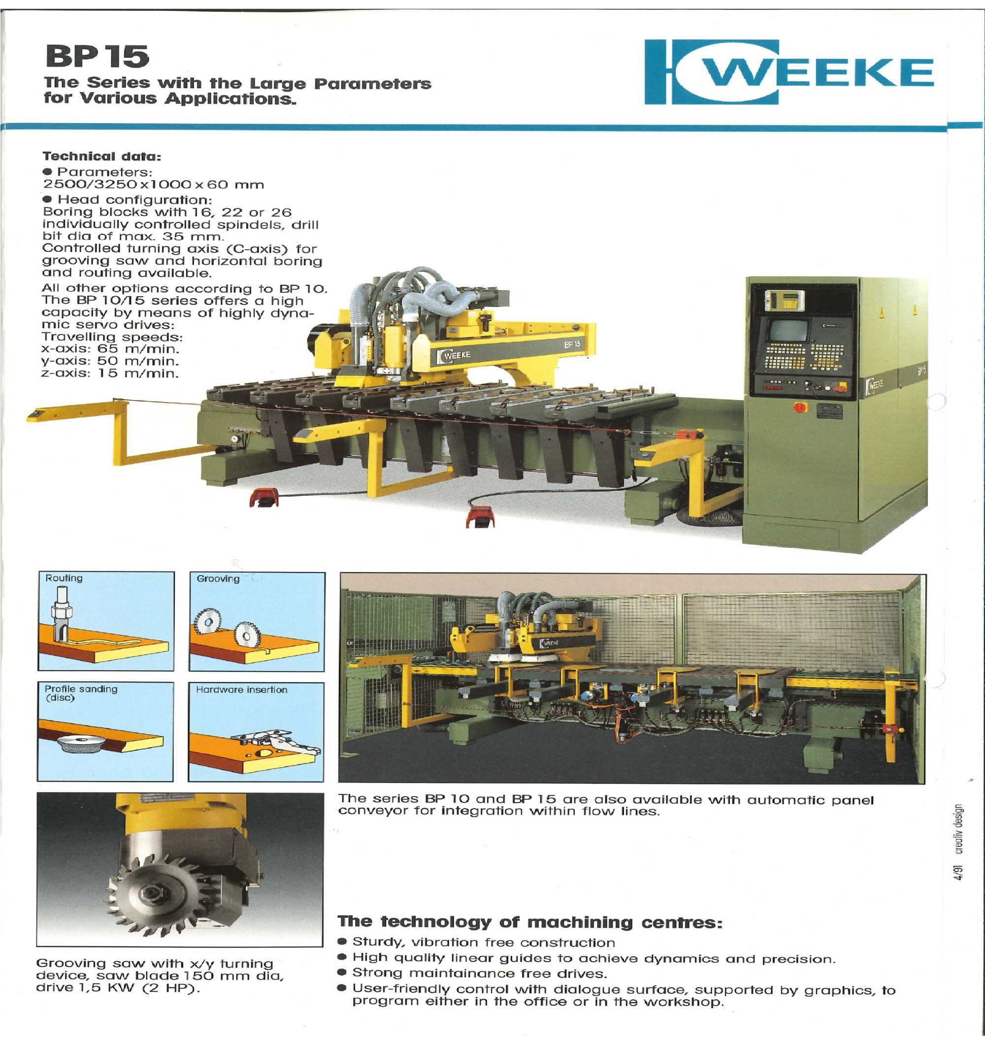 Ploter frezarka CNC do drewna Gustav Weeke