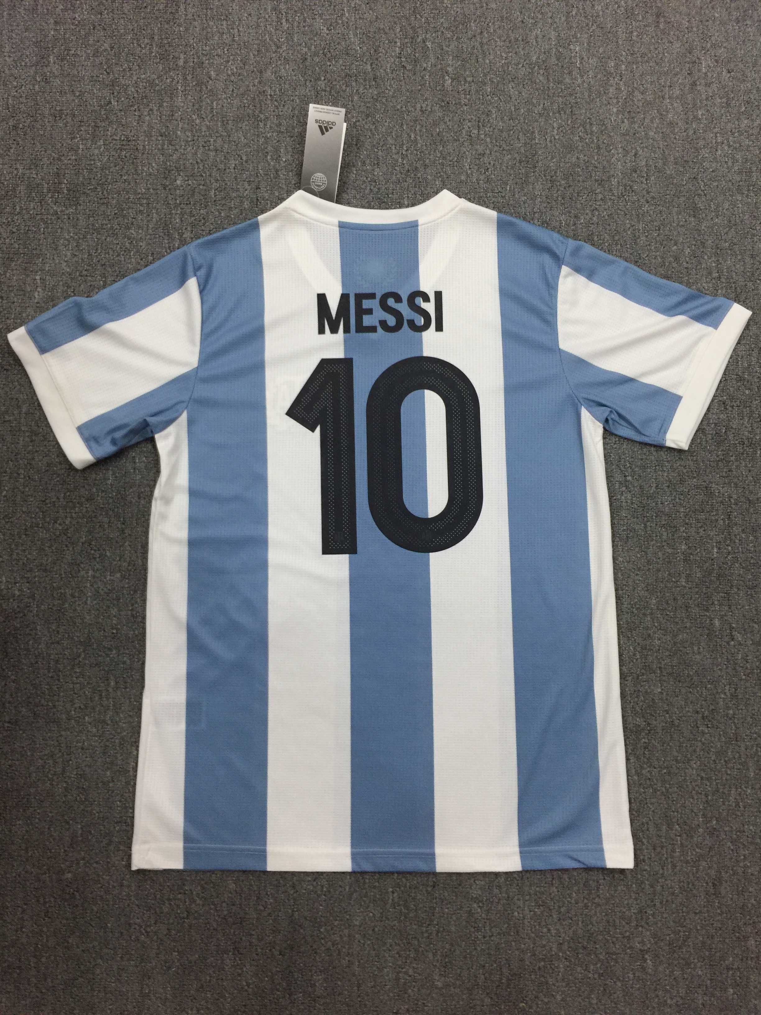 Nowe Koszulka adidas Argentyny 50th Anniversary #10 Messi Rozmiar XL