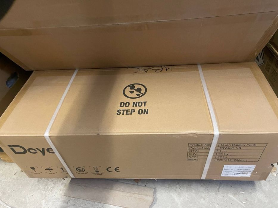 Гібридні інвертори Deye та АКБ. Офіційна гарантія. Швидка доставка