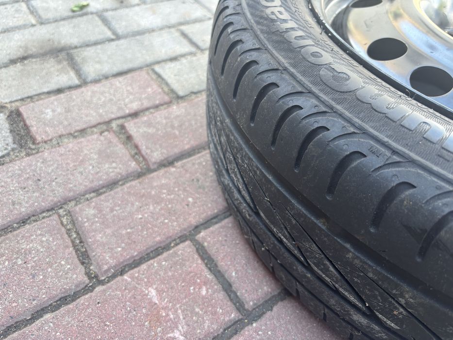Koło zapasowe dojazdowe 185/60r15 et43 5x110 lewarek klucz Opel fiat