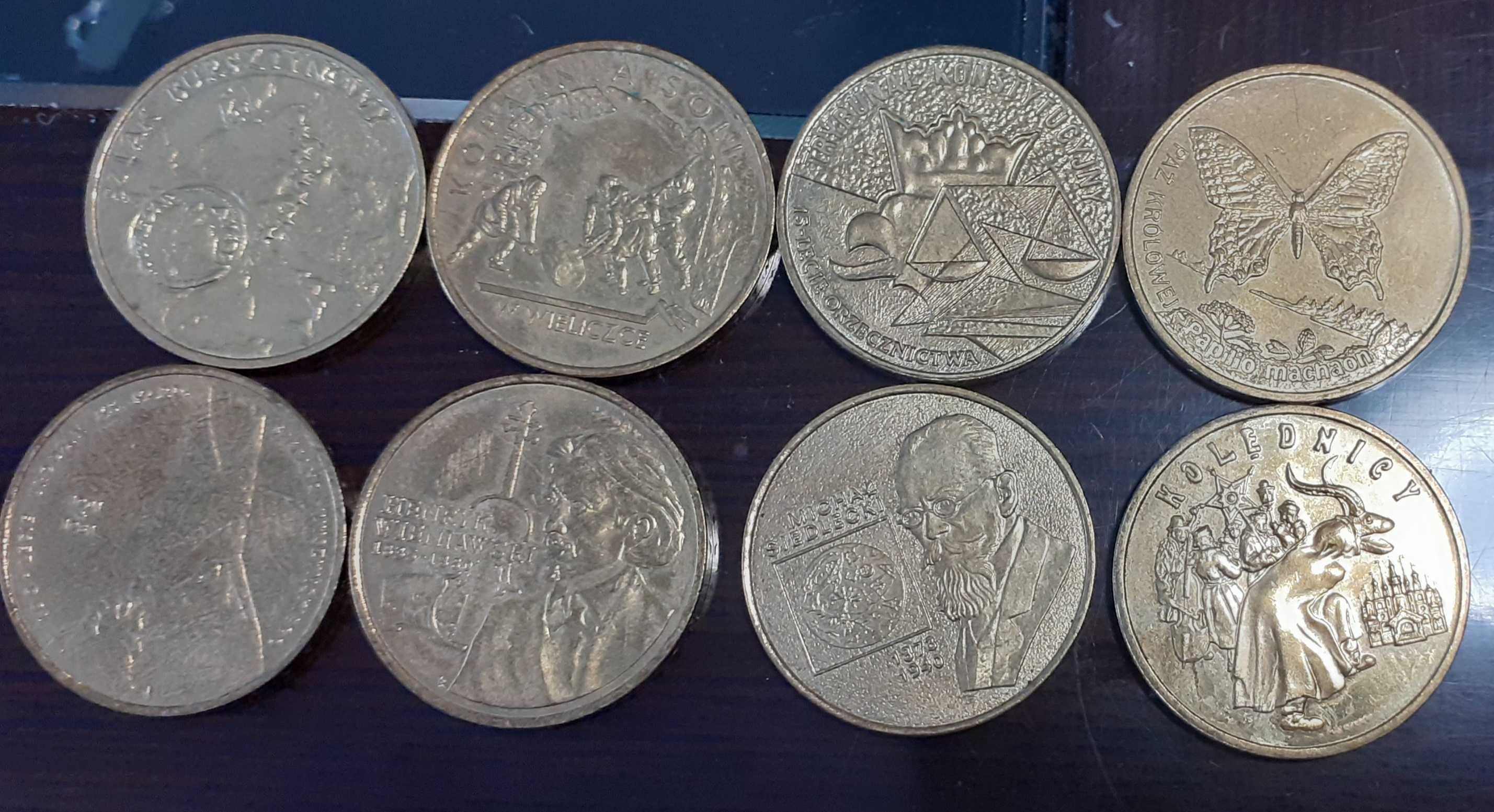 monety 2 zł z 2001 roku ( komplet)