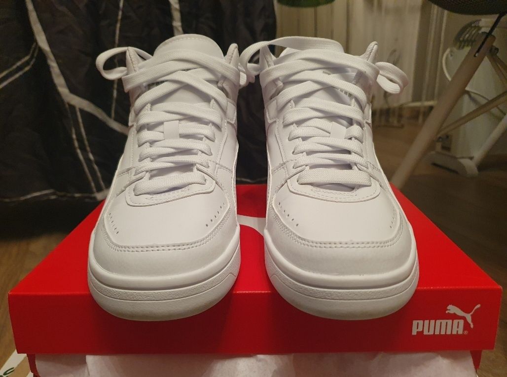 Buty Puma Sneakersy Rebound Joy Jr Białe 37,5 23,5 cm nowe