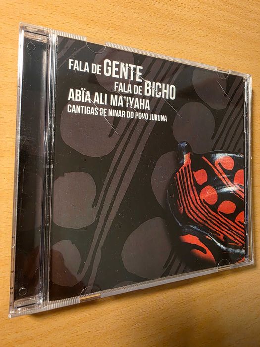 CD de música "Fala de Gente Fala de Bicho"