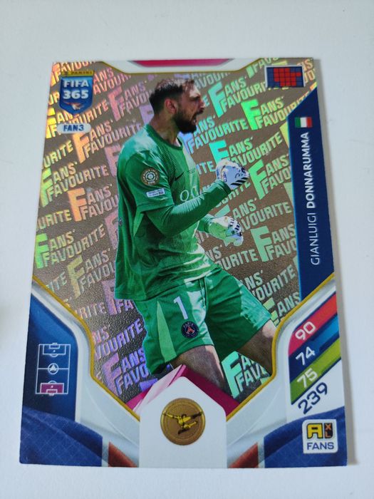 PANINI FIFA 365 (2026) Fans Favourite GIANLUIGI Donnarumma PSG fan3