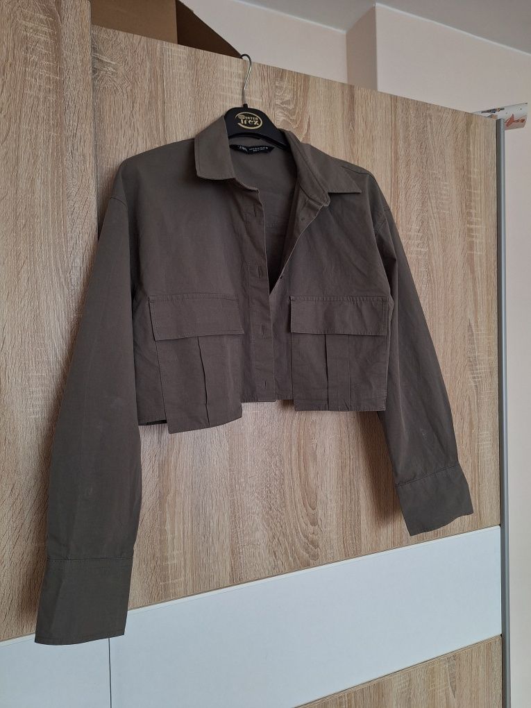 Krótka koszula/cienka marynarka Zara