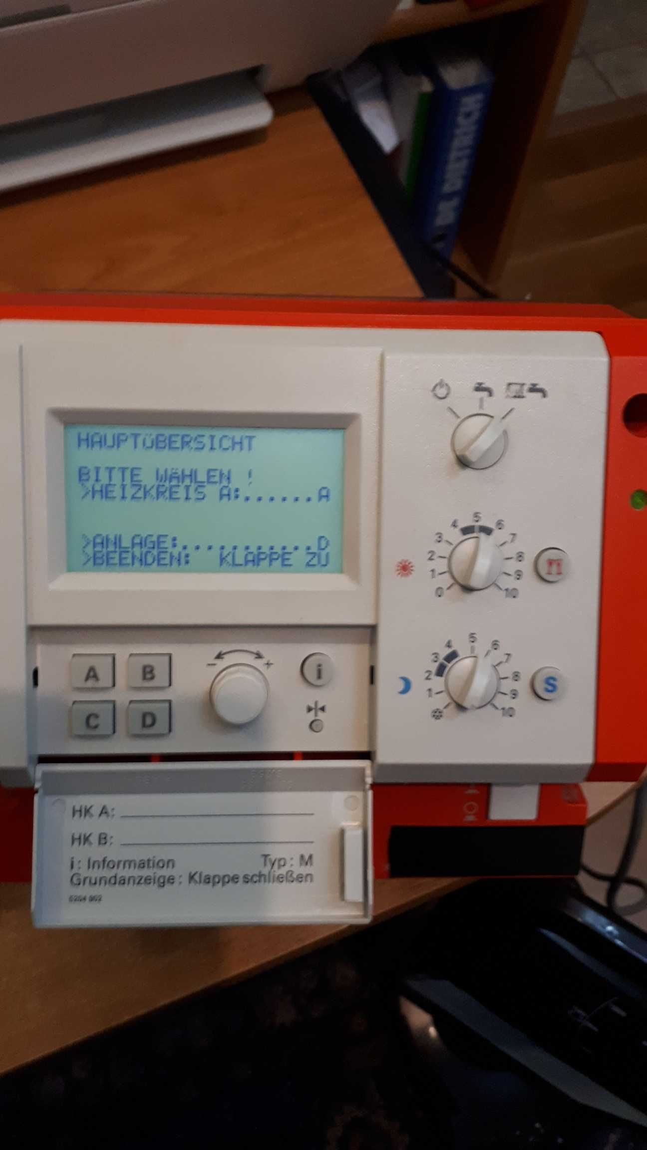 Viessmann regulator pogodowy comfortrol moduł sterowania kotła DE/FR