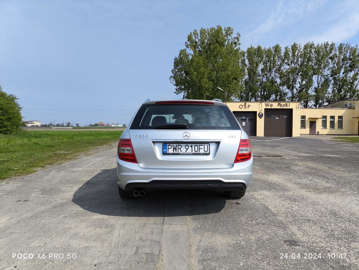 Mercedes C klasa W204 lift