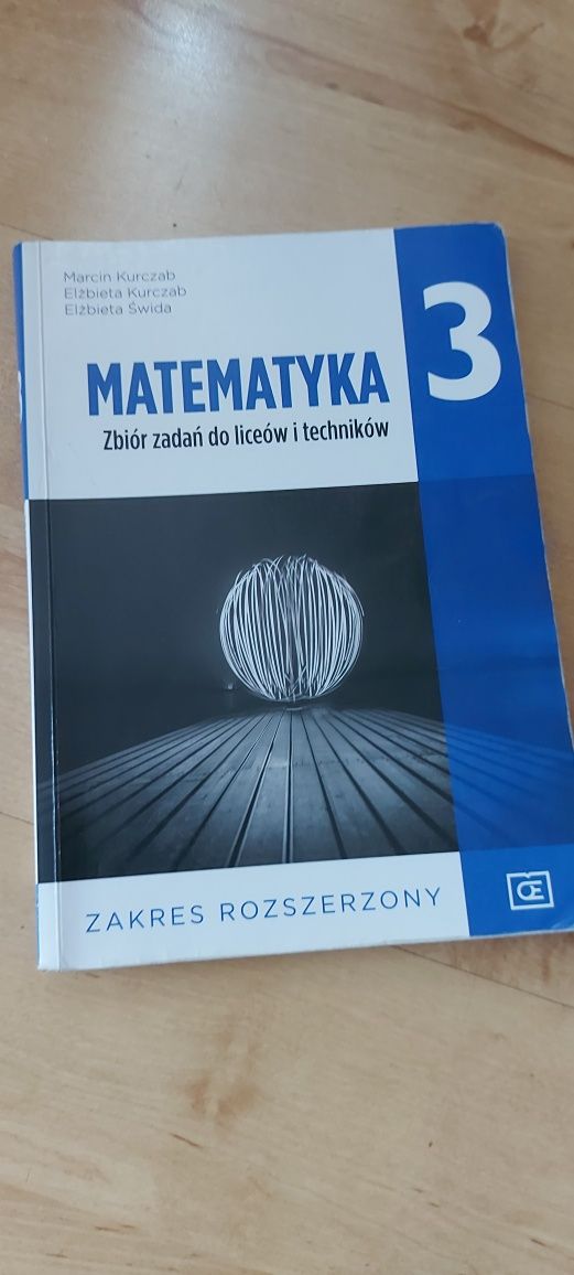 Sprzedam zbiór zadań z matematyki 3