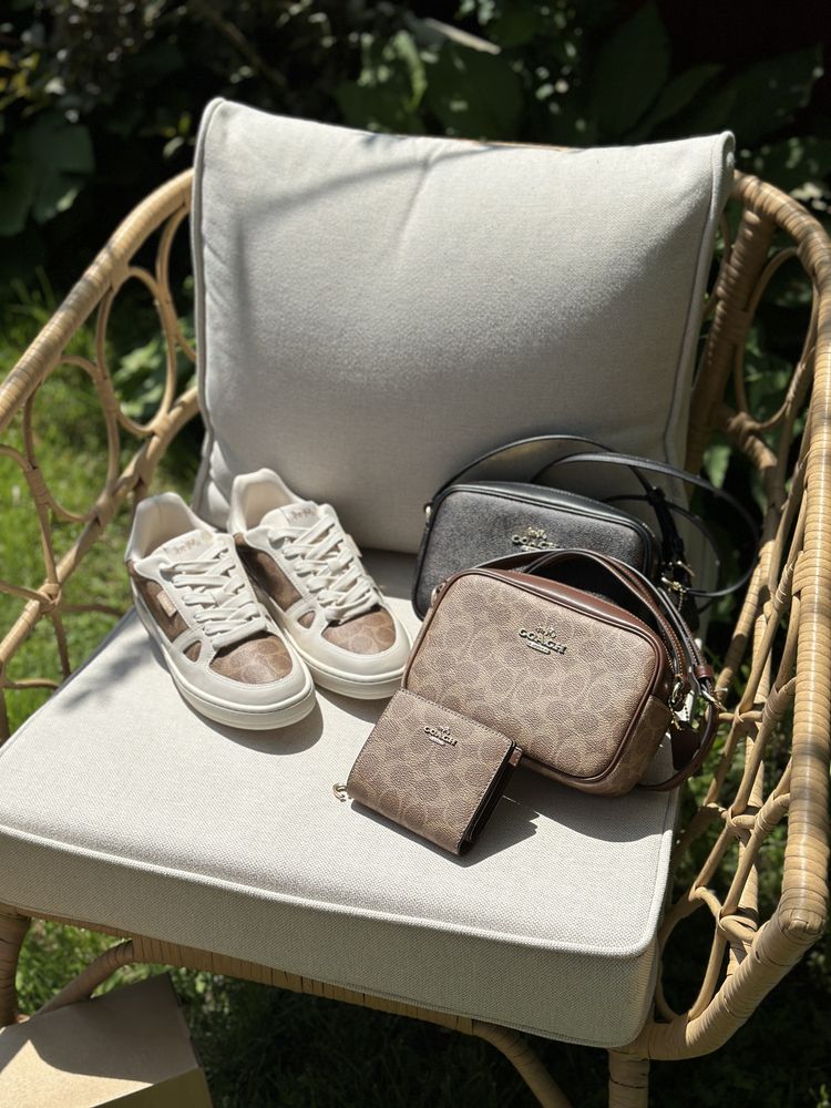 Кросівки взуття кеди коуч coach 5us 35.5 22.5см 8.5us 39 25см