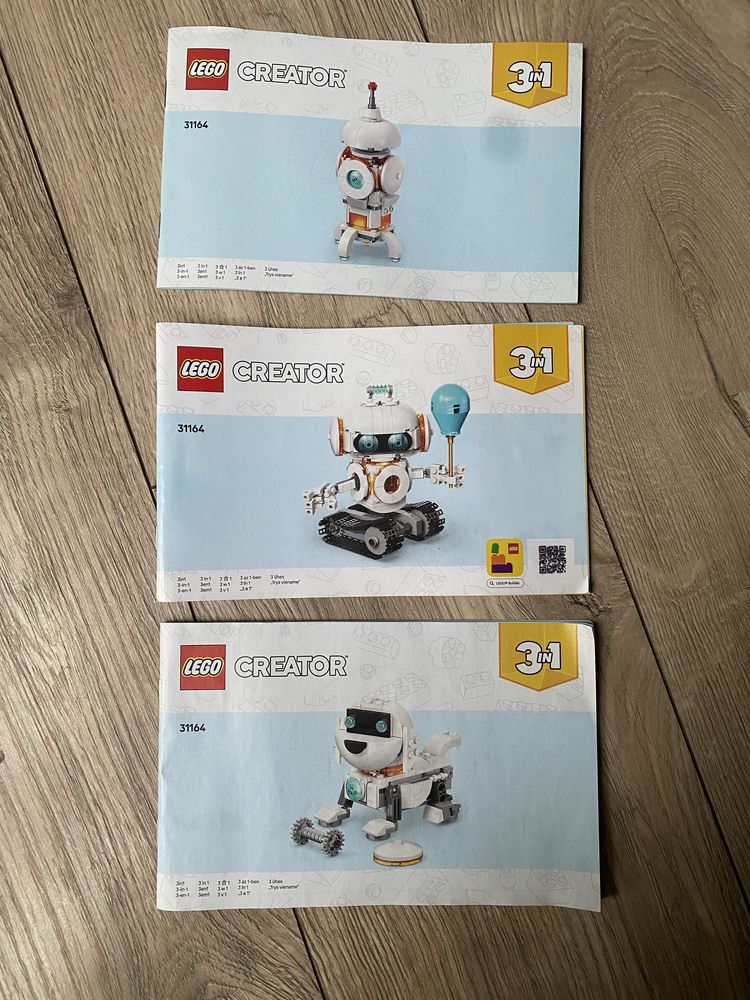LEGO 31164 Creator 3 w 1 Kosmiczny robot