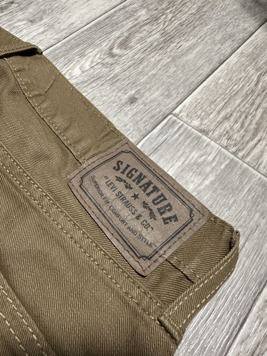 Джинси Levis Signature Taper Brown Pants