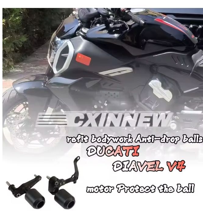 Відбійник Захист Крашпеди Diavel v4
