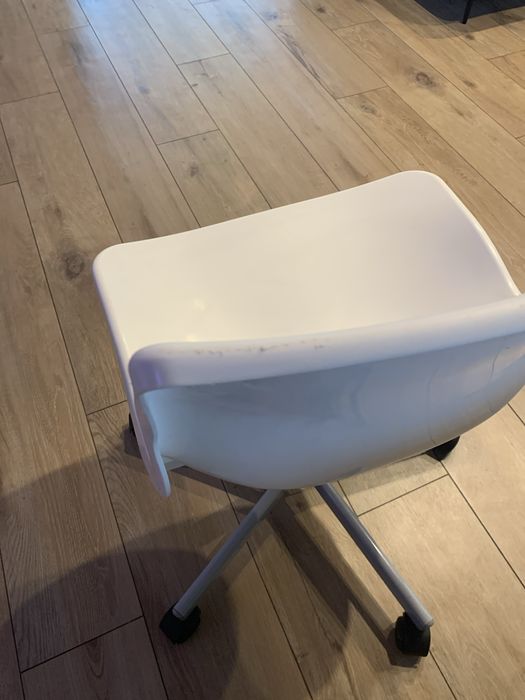 Krzesło biurkowe Ikea plastikowe