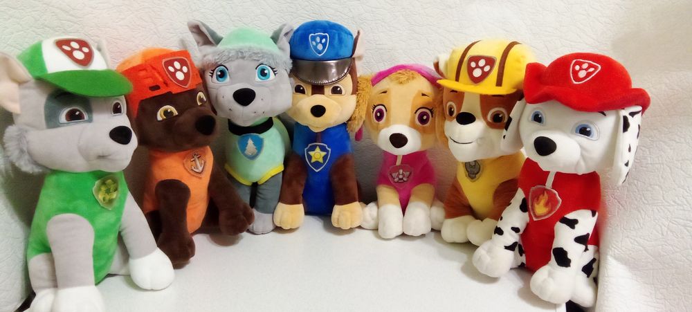 Скай,Трекер,Маршал,Рокки,Гонщик,Эверест,Крепыш,Зума Щенячий патруль