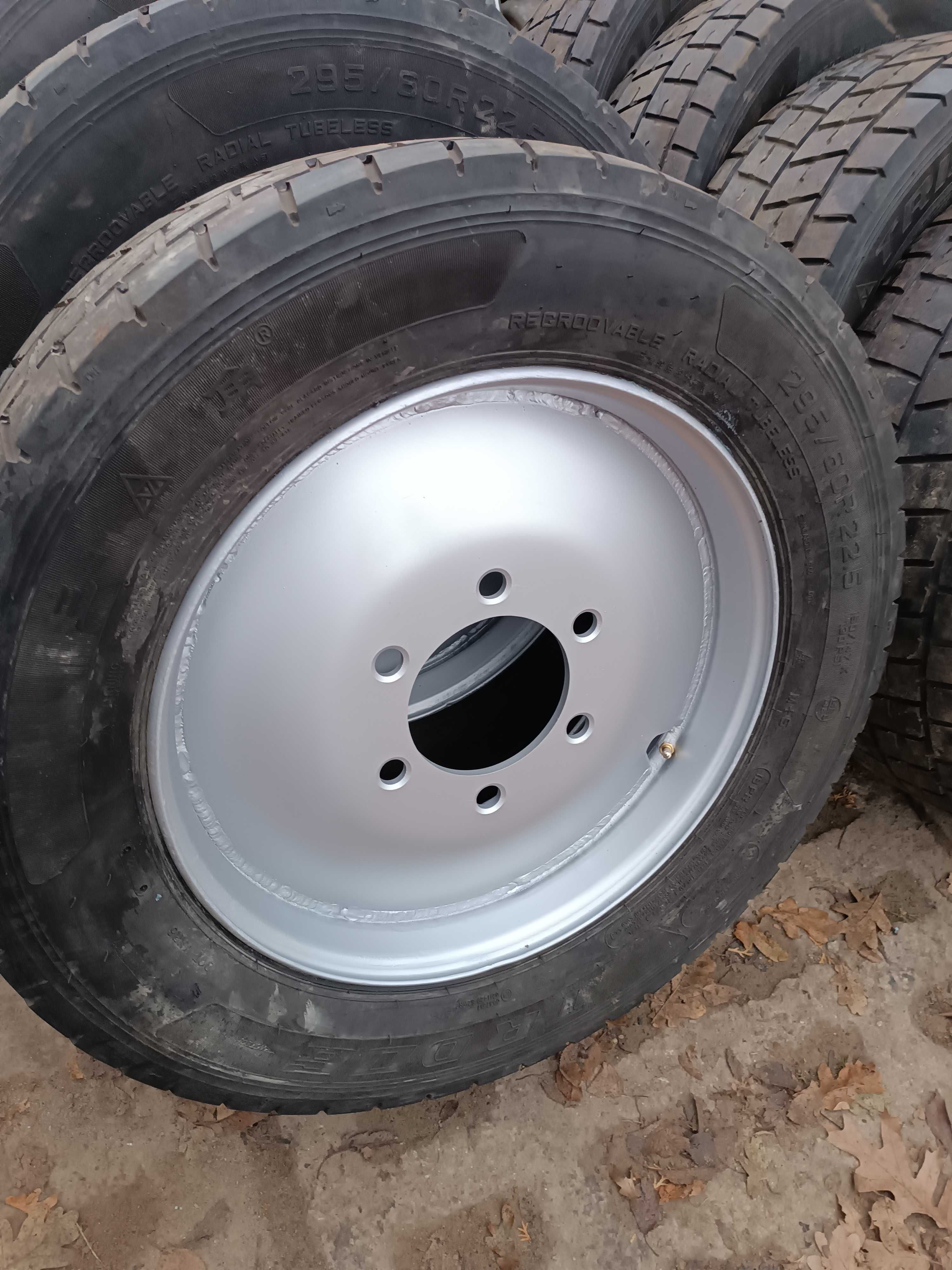 Koła 295/60R22,5" do przyczep rolniczych D44 D43 D35