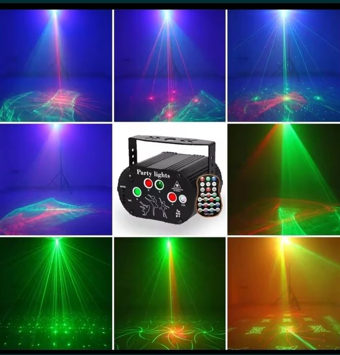 Світломузика, лазерний проектор