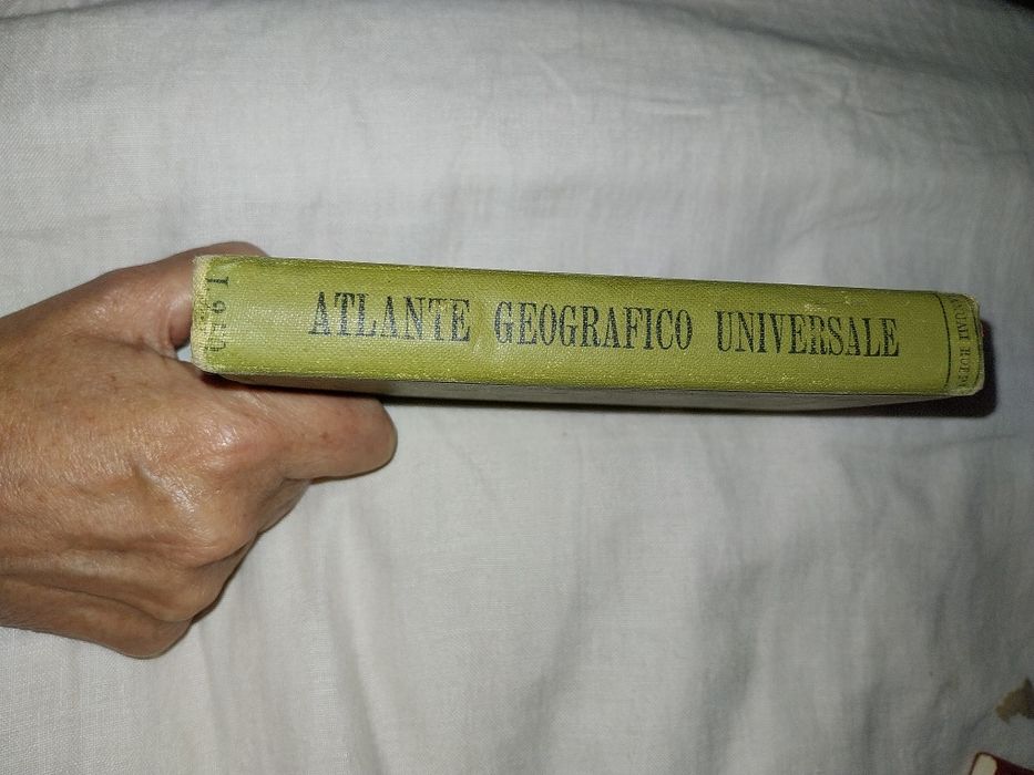 Atlante Geografico Universale – 1910 – 11ª edição – Ulrico Hoepli (com
