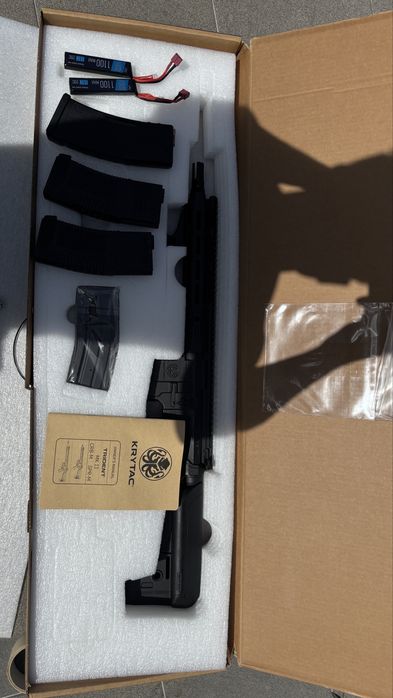 Krytac Trident MKII CRB-M + Titan Gate ( pouco usada )
