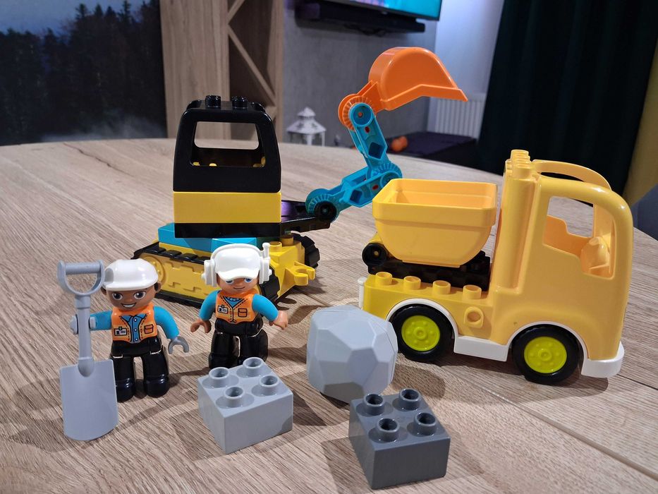 LEGO Duplo 10931 Ciężarówka i koparka gąsienicowa