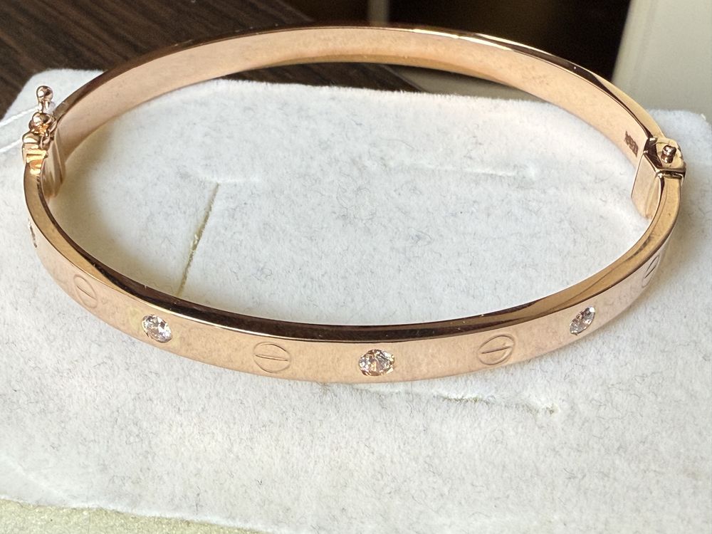 Золотой браслет Cartier 585 проба распродажа