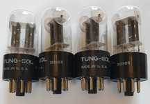 6SN7 GT Tung-Sol NOS X4 Kwadra Lampy Elektronowe USA 1940's