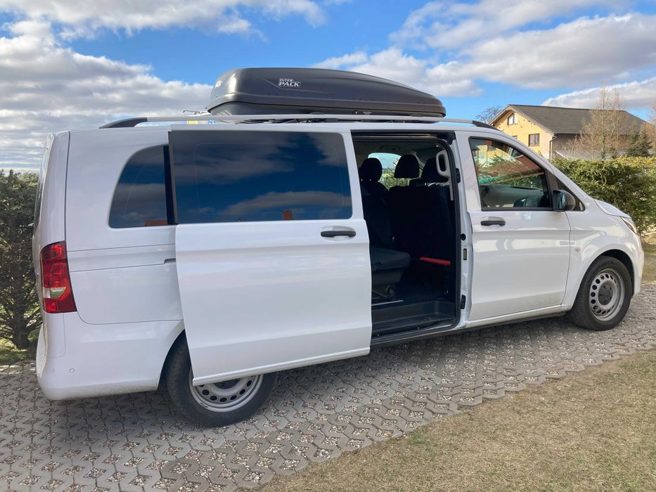 Mercedes VITO Bus 9 osobowy, automat, Włochy narty, góry ferie, święta