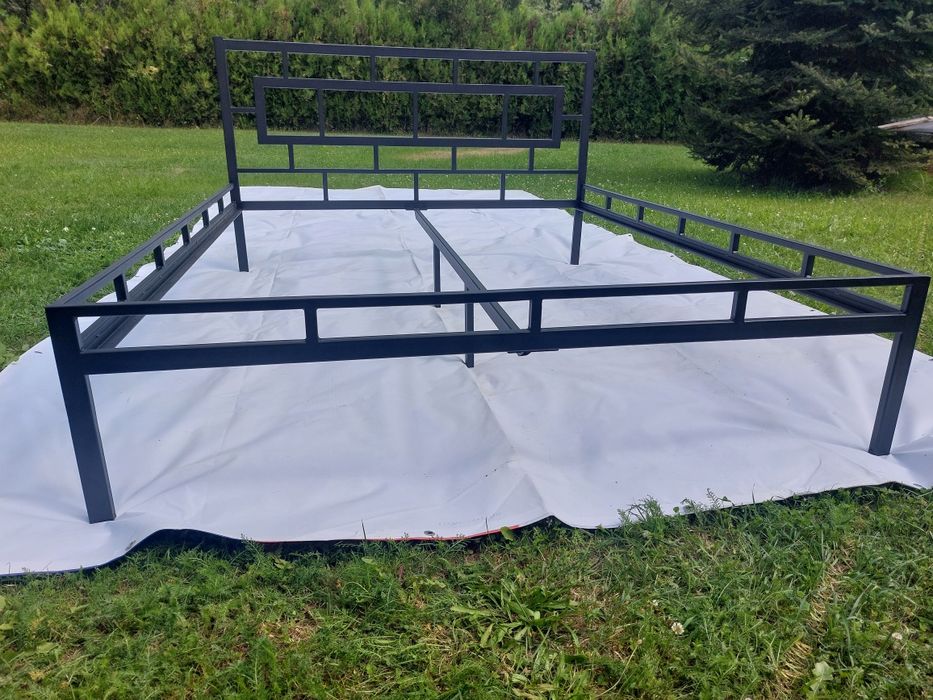 Łóżko metalowe, solidne, nie z marketu 160x200cm