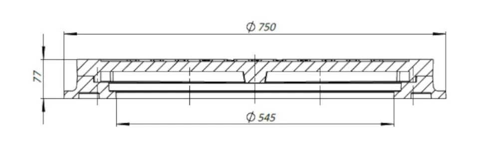 Właz ogrodowy, pokrywa studnia, szambo. Polimerowy Czarny A15! Ø600