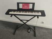 Yamaha Piaggero NP-12 B zestaw pianino keyboard  + statyw + pedał