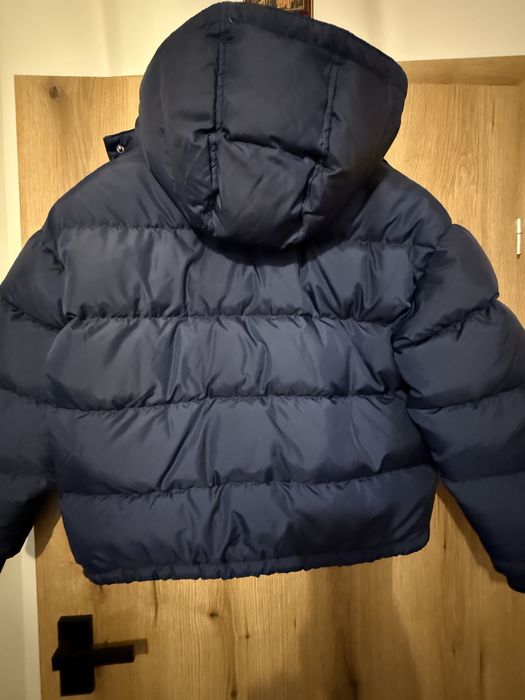 Kurtka puchowa granatowa