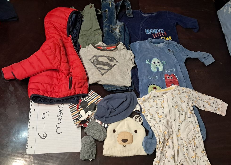 Roupa bebe menino 6-9 meses